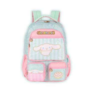 Imagem de Mochila de Costas Cinnamoroll Hello Kitty Meninas Infantil, Verde
