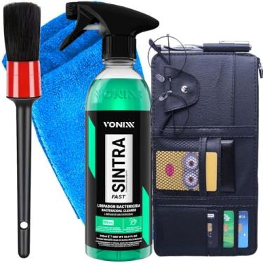 Imagem de Kit Sintra Fast 500ml Vonixx Organizador Interno Encaixe Quebra Sol e Acessórios Karbox