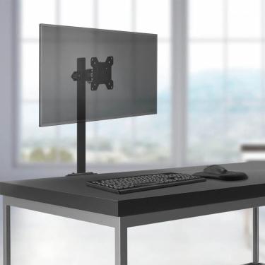Imagem de Suporte De Mesa Para Monitor De 13 A 27 Com Ajuste De Altura - Ac373