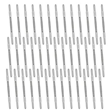 Imagem de PATIKIL 40 peças de grampos de encadernação de papel de folha solta, organizadores de papel de plástico preto, fixadores de caderno, clipe de fichário reutilizável para documentos de gráfico de