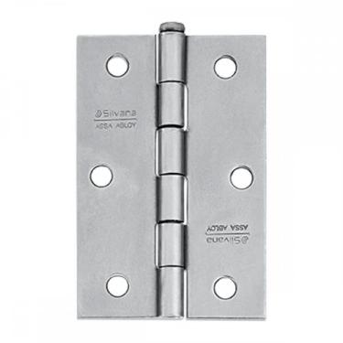 Imagem de Dobradica Silvana 850 Ferro Zincado Cartela 3 Pecas Com Parafuso   2.1