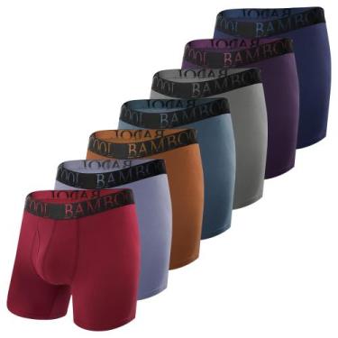 Imagem de Cuecas boxer BAMBOO COOL, roupa íntima masculina ultra confortável e m