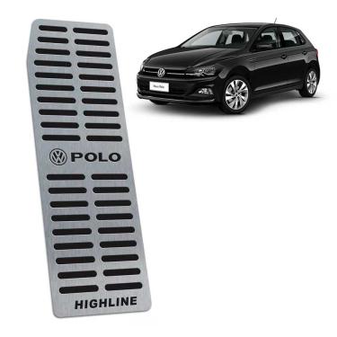 Imagem de Descanso De Pé Polo Highline 2018 2019 Aço Inox Preto