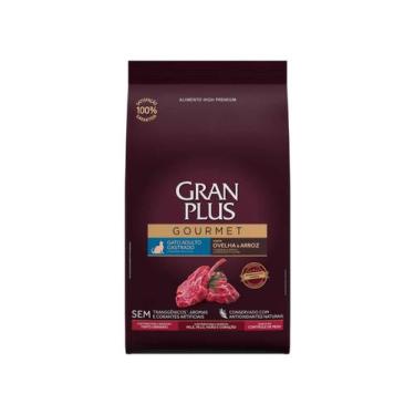 Imagem de Ração Seca GranPlus Gourmet Ovelha & Arroz para Gatos Castrados - Gran