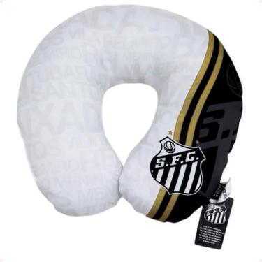 Imagem de Almofada Pescoço Viagem Santos FC Seu Time Já Parou Uma Guerra Present