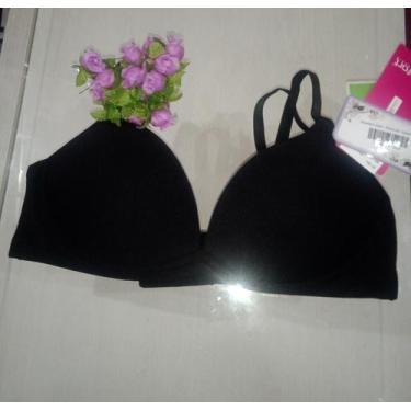 Imagem de sutia preto basico tamanho p - lores modas 