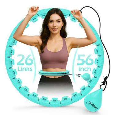 Imagem de Anel de fitness J-Loibao, com peso de 26 elos, 56 polegadas, ajustável