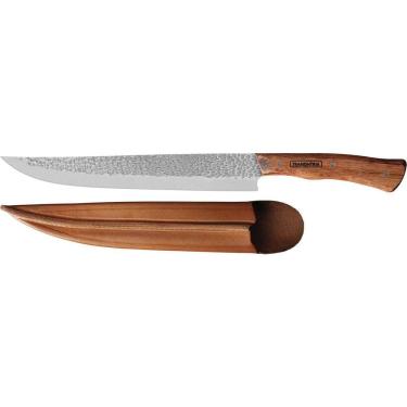 Imagem de Faca Butcher Tramontina Inox Com Bainha De Couro Nômade 10