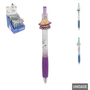 Imagem de Caneta Esferográfica 0.5mm 36 Pçs Astronauta - Tudo em Caixa