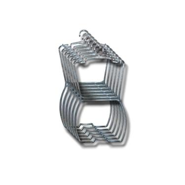 Imagem de Kit 50un. Cabide Silhueta Infantil Em Ps Cristal