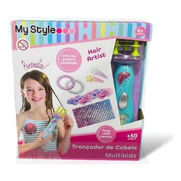 Imagem de Trançador De Cabelos Multikids My Style +50 Peças Br2139