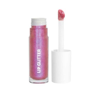 Imagem de Lip Glitter 4g Dailus Brilho Intenso e Efeito Glamour Para Os Lábios Pink Glam