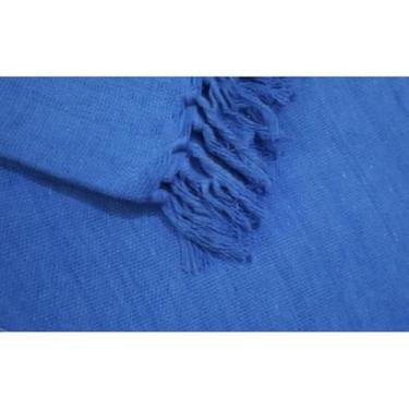 Imagem de Protetor De Sofá 2,20 X 1,50 M Com Acabamento Em Algodão E Cantos Com Nós(Azul Royal)