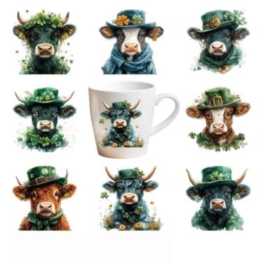 Imagem de Um pacote de 5 adesivos de cristal aleatórios (8 padrões cada) - Conjunto de presente de Natal para Natal, Halloween, aniversários | Adesivos fofos para laptops, garrafas de água