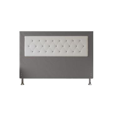 Imagem de Cabeceira Havana 1,95 Cm Cama Box King Size Suede Cinza