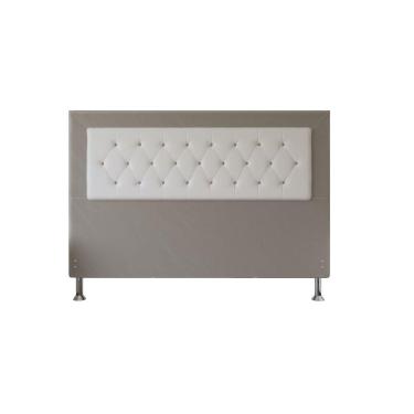 Imagem de Cabeceira Havana 1,95 Cm Cama Box King Size Suede Bege