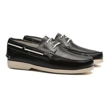 Imagem de Deckshoes Masculino Santorim Floater Preto Samello-Masculino