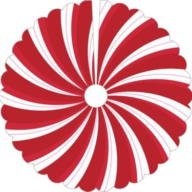 Imagem de Saia Tapete Para Arvore De Natal 70cm Decoracao Base Enfeite Varios Modelos Adequado Para Salas De Estar E Quartos, Adicionando Alegria Festiva(Espiral Vermelho SA-0019)
