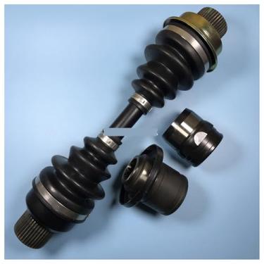 Imagem de Eixo de transmissão dianteiro central para quadriciclo ATV Grizzly 660 YFM660 4x4 (2003-2008) com acoplamento de tração bilateral.