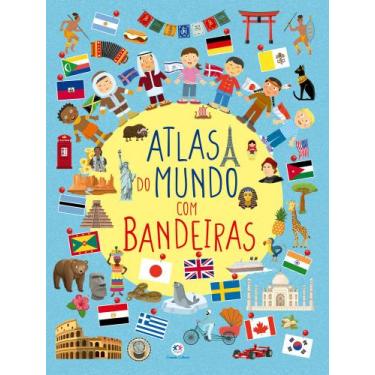 Imagem de Livro - Atlas do mundo com bandeiras