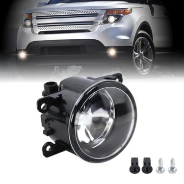 Imagem de Lqito Faróis de neblina com lâmpadas para Explorer 2011-2015, 2013-2016 Fusion, 2008-2014 Focus, Ranger STX 2005-2011, CRV 2012-2015, 2015-2017 Fit, Pilot 2012-2017, Serve para Nissan Subaru Lincoln