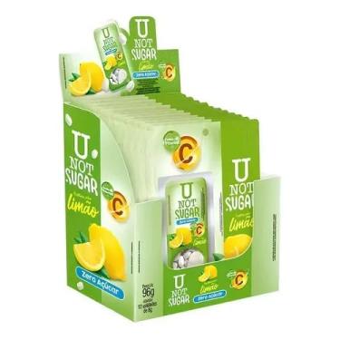 Imagem de U NOT SUGAR VITAMINA C LIMÃO 12X12X8g