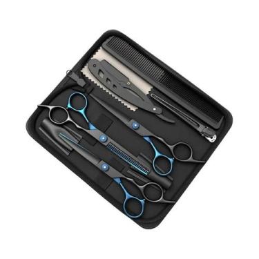Imagem de Tesoura De Cabeleireiro Profissional De Alta Qualidade Em Aço Japonês 