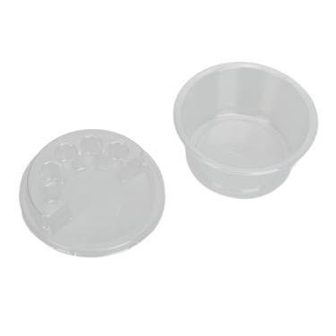 Imagem de Ymiko Pacote Com 20 Tampas Descartáveis ​​para Agulhas de Tatuagem Com Suporte, Copos Estéreis para Limpeza de Agulhas de Cartucho de Tatuagem para Aplicação de Tinta Profissional e Manutenção de