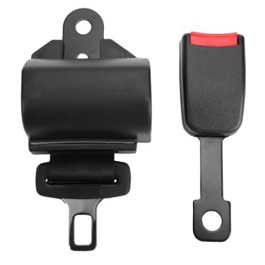 Imagem de Garosa Cinto de Segurança Retrátil, Cinto de Segurança Ajustável de 2 Pontos Com Tecido de Alta Resistência e Material ABS, para Empilhadeira, Trator, Kart Club, Cortador de Campo de