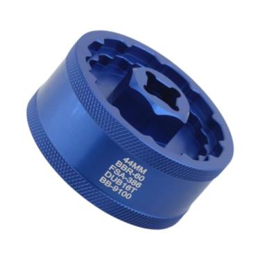 Imagem de Generic Extrator de Movimento Central 5 em 1 para Bicicleta, Copo do Movimento Central, Extrator de Pedivela à Ferrugem e ao Desgaste para, Azul