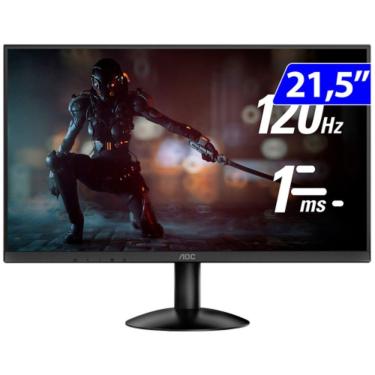 Imagem de Monitor AOC 21,5 Led Full Hd 120hz 1ms Hdmi VGA Widescreen WVA Vesa 22B30HM23-57