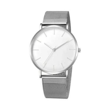 Imagem de Relógio Casual De Moda Masculino Ultra Fino Minimalista Com Pulseira D