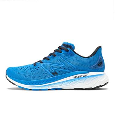 Imagem de New Balance Fresh Foam X 860 V13 Tênis de corrida masculino, Cobalto/preto/lápis-lazúli brilhante, 42 BR