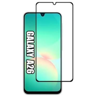 Imagem de [GL CASES] Película Para Samsung A26 Vidro Temperado Anti Impacto Risco 3D 9H Pelicula Samsung Galaxy A26 Protetor De Tela Com Cobertura Total + Kit De Limpeza