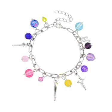 Imagem de LG LOUIS GARDEN Acessórios para cosplay de avatar, orelhas de elfo pontiagudas de látex macio, colar de contas de borla de penas boho, fantasia de anime Avatar Na'vi, One Size, Acrílico, Sem Pedra