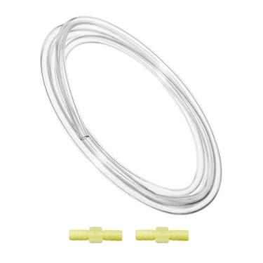 Imagem de Extensão de mangueira de drenagem adequada para máquina de gelo Nugget Opal, mangueiras de drenagem de identificação de 1/10.2 cm, máquinas de gelo, linha de água, tubo de silicone, 2 metros