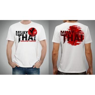 Imagem de Camiseta Ou Baby Look Muay Thai Thailand Fighter Kick Boxing - STRIKE,