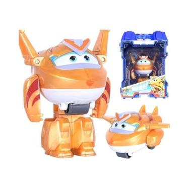 Imagem de Figuras De Ação De Robô Transformável Super Wings Para Crianças, Mini 
