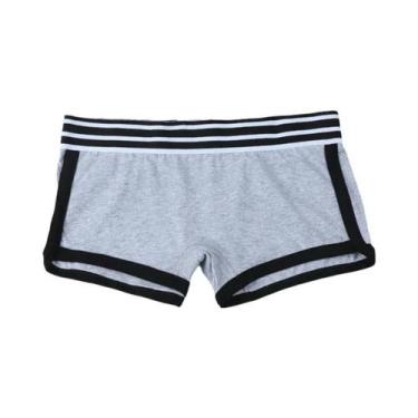 Imagem de Calcinhas Boxer Femininas De Cintura Baixa Respirável Confortáveis Lin