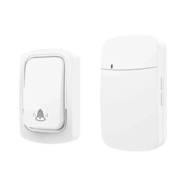 Imagem de Campainha Sem Fio À Prova d'Água, Autossuficiente, Sem Bateria Necessá