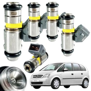 Imagem de 4 Bicos Injetores Meriva 1.8 8V Gasolina 2003 Em Diante - 50102702, IWP157