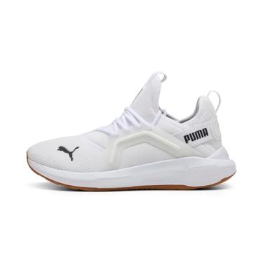Imagem de PUMA Tênis de corrida masculino, Branco/preto, 22.5 cm