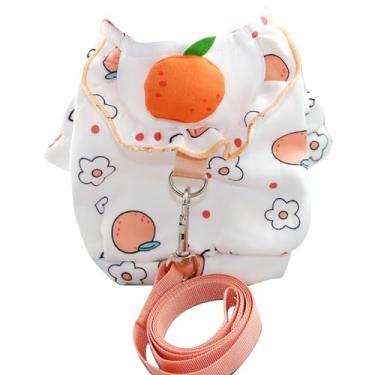 Imagem de Ainoli roupas para cachorros pequenos Bichon Frise Poodle Pomeranian Cat Dog Roupas fofas para animais de estimação com corda de arnês (eu)