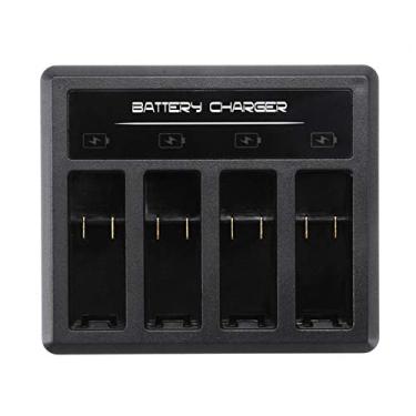 Imagem de Carregador de Bateria 4 Slot 5V 2A para Substituição Hero 5 6 7 8 Type C Estação Carregamento Profissional com Chip Prot