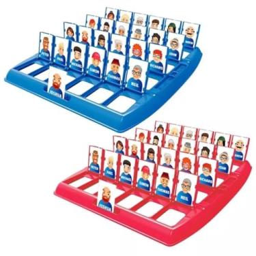 Imagem de Quem Sou Eu? Jogo de Tabuleiro Educativo de Adivinhação com Cartas e Personagens, 2 Jogadores, 5+ Anos