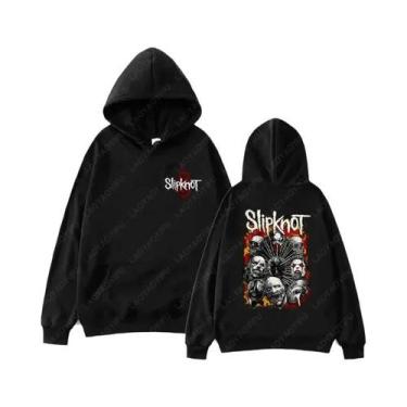 Imagem de Moletom Unissex Retro S-Slipknot, Suéter Casual Quente, Pulôver De Mod