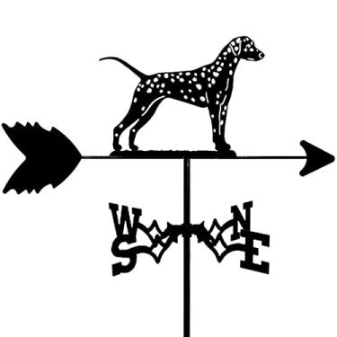 Imagem de Palheta de vento de aço inoxidável para quintal, cata-vento de metal animal Indicador de direção de vento oco para decoração de telhado de jardim externo Palheta de vento para quintal - Estilo 5
