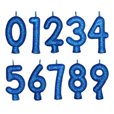 Imagem de Velas P/ Aniversário Decorativas Puro Glitter com variações - FestColo