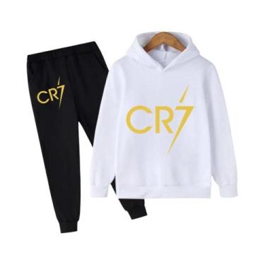 Imagem de Conjunto De Moletom Com Capuz E Calças Para Meninos De 3 a 12 Anos, Pr