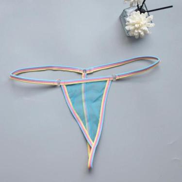 Imagem de Mini Biquíni Colorido Para Mulheres, Tanga Sexy, Lingerie Para Casais,
